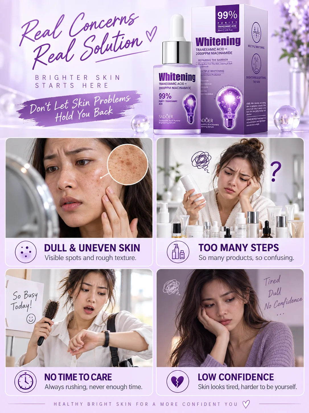 Elima Whitening & Smoothing Serum